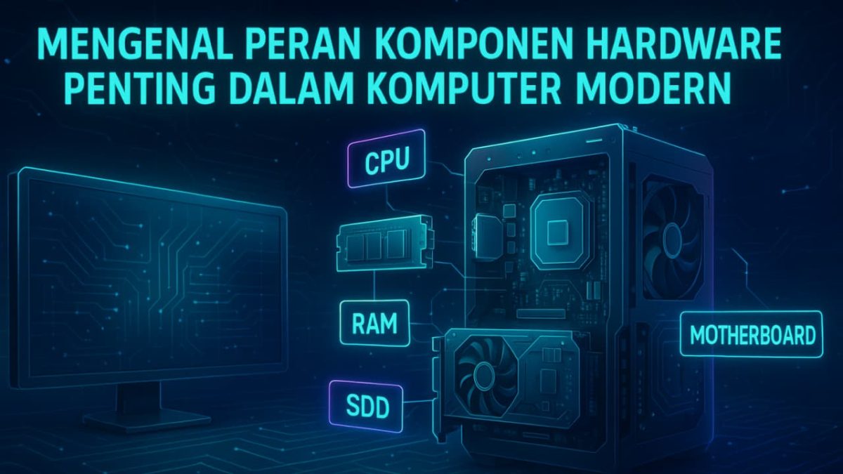Mengenal Peran Komponen Hardware Penting dalam Komputer Modern