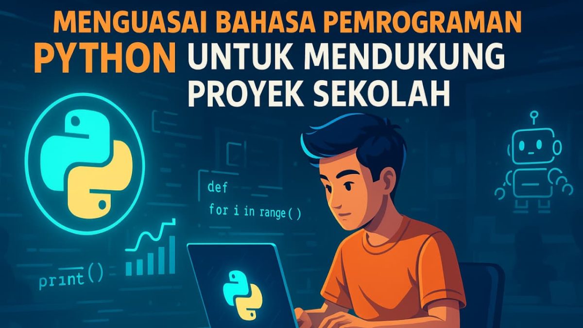 Menguasai Bahasa Pemrograman Python untuk Mendukung Proyek Sekolah