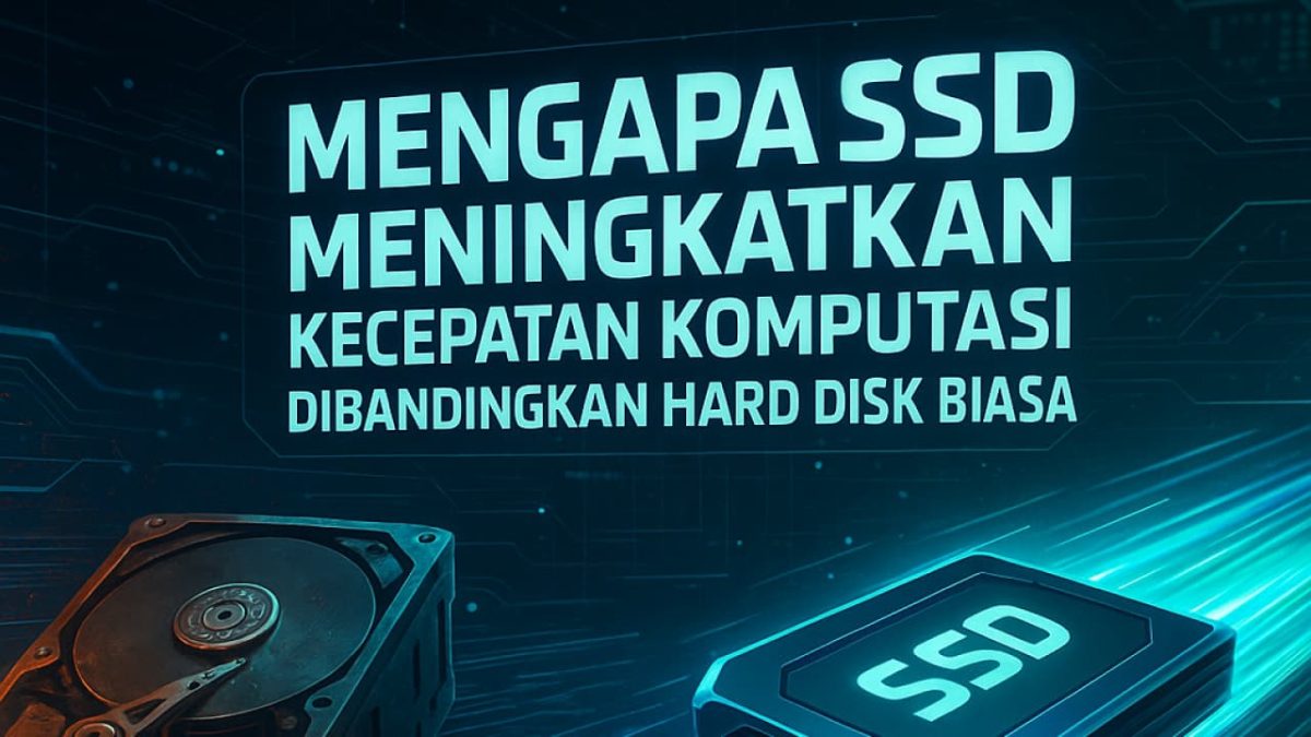 Mengapa SSD Meningkatkan Kecepatan Komputasi Dibandingkan Hard Disk Biasa