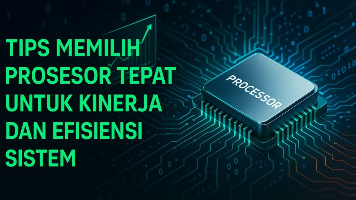Tips Memilih Prosesor Tepat untuk Kinerja dan Efisiensi Sistem